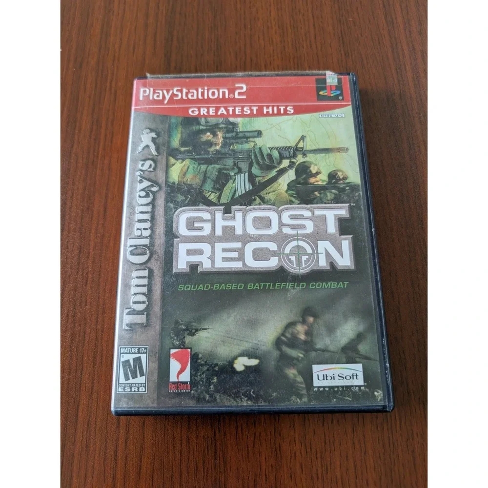 Tom Clancy's Ghost Recon (Sony Playstation 2, PS2, GH) Greatest‎ Hits